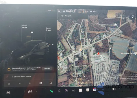 2021 Tesla Model 3 Long Range Dual Motor All-Wheel Drive z USA, uszkodzony, nr VIN 5YJ3E1EB3MF081212